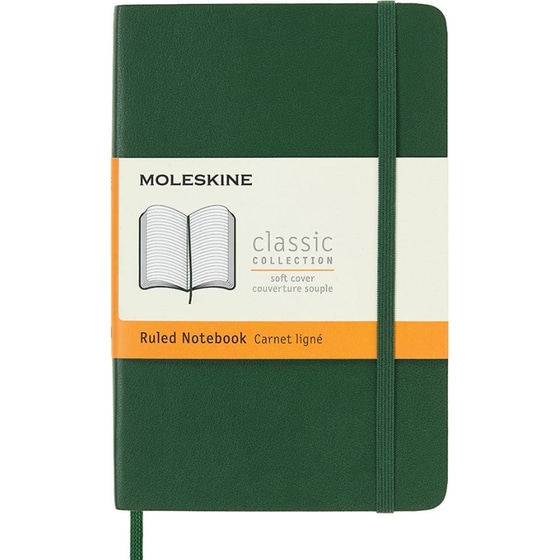 Σημειωματάριο Moleskine Ριγέ Pocket Πράσινο (1 Τεμάχιο) image 0