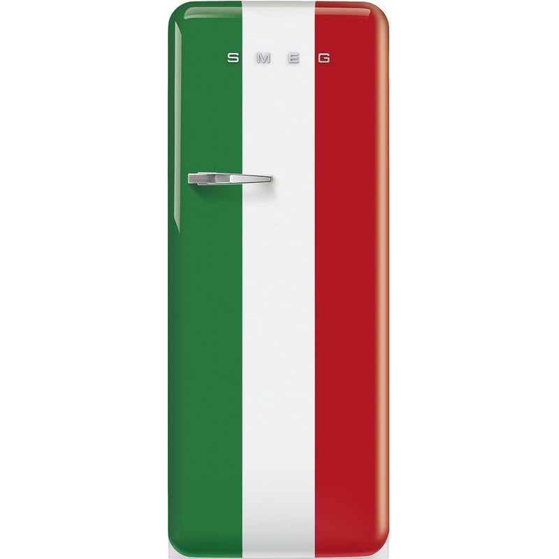 Smeg FAB28RDIT6 Tricolore Ψυγείο Μονόπορτο