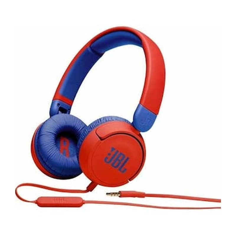 JBL Jbl Jr310 On-ear Headphones For Kids Universal Safe Listening Red