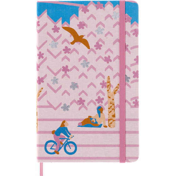 Σημειωματάριο Moleskine Large Le Sakura Bicycle  (1 Τεμάχιο) image 0