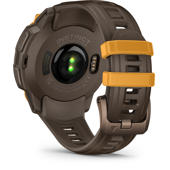 Smartwatch Garmin Instinct Crossover AMOLED 47mm - Bronze & Sunburst with Cocoa image 5