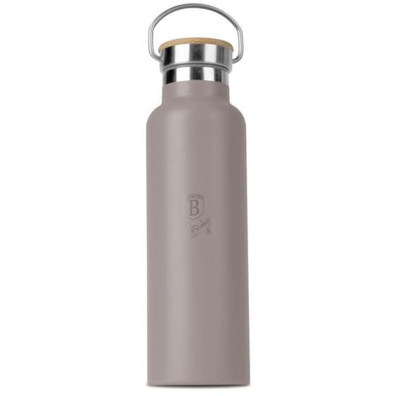 Μπουκάλι Θερμός Berlinger Haus Ανοξείδωτο Taupe 600ml image 0