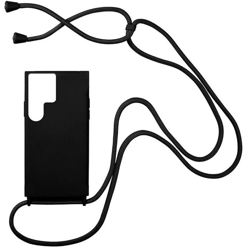 Θήκη Samsung Galaxy S22 Ultra - Sonique Carryhang Με Κορδόνι - Μαύρο