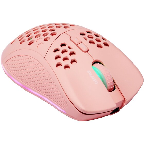 Delcato PM80 GAM-120-P RGB Gaming Ασύρματο Ποντίκι Ροζ image 6