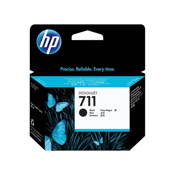 HP 711 Μαύρο Μελάνι Εκτυπωτή CZ133A image 0