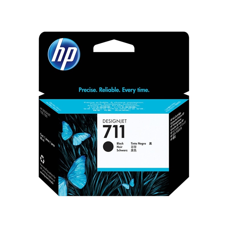 HP HP 711 Μαύρο Μελάνι Εκτυπωτή CZ133A