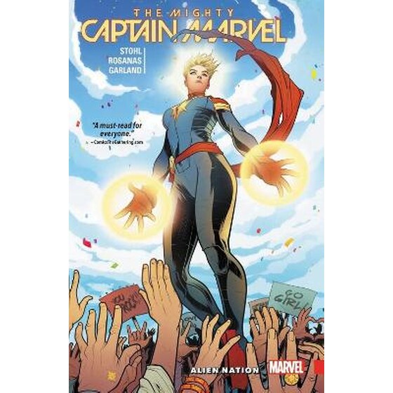 The Mighty Captain Marvel Vol. 1- Alien Nation image 0