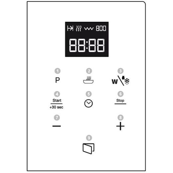 LOFRA FMRNM6TMEGOLD με Grill 20 Lt Μαύρο Εντοιχιζόμενος Φούρνος Μικροκυμάτων image 3