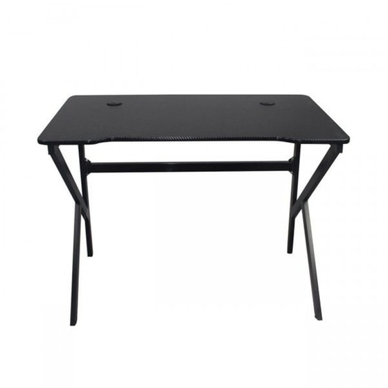 Γραφείο Gaming Giochi C532104 100x60 cm με Μεταλλικό Σκελετό - Μαύρο image 2
