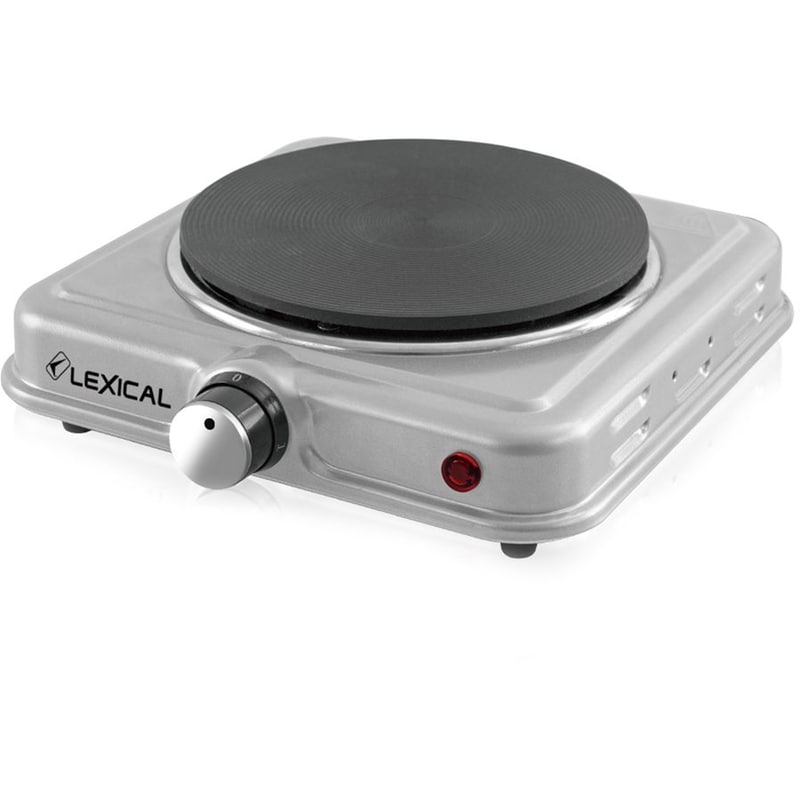 LEXICAL LHP-2710 1000 W Επιτραπέζια Εστία Ασημί LEXICAL