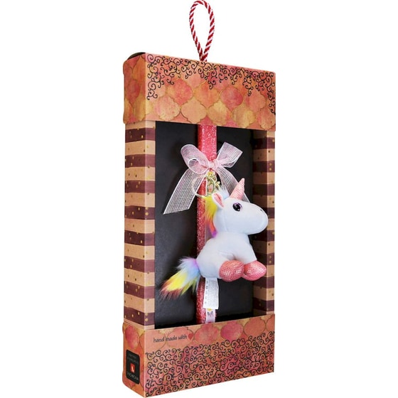 Λαμπάδα Synchronia Μπρελόκ Μονόκερος - Λευκός image 2