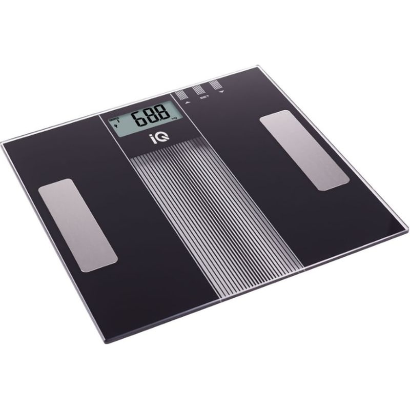 Ψηφιακή Ζυγαριά Σώματος IQ SC-742 με Λιπομετρητή Μαύρο