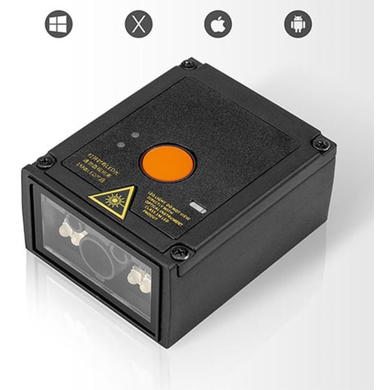 NETUM NT-90 Βιομηχανικό Fixed Mount Scanner Ανάγνωση QR και 2D Barcodes image 1