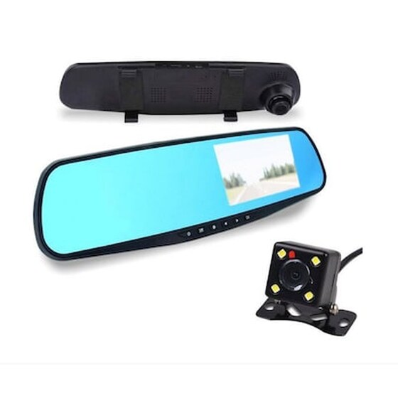 Κάμερα Καθρέπτης Αυτοκινήτου Με Οθόνη Lcd 4.3 '' Hoppline Hop1000733 image 0