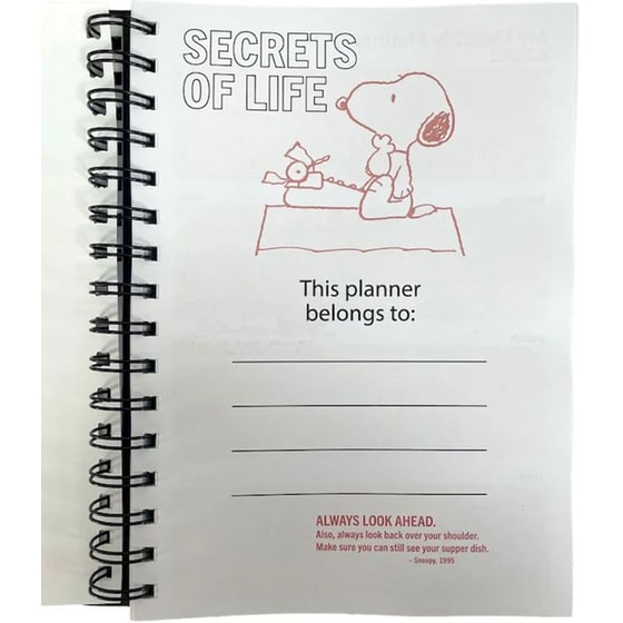 Ημερολόγιο-Planner Back Me Up Peanuts image 6
