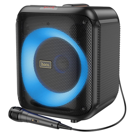 Party Speaker Hoco HA1 Graceful 30W με Ενσύρματο Μικρόφωνο - Μαύρο image 0