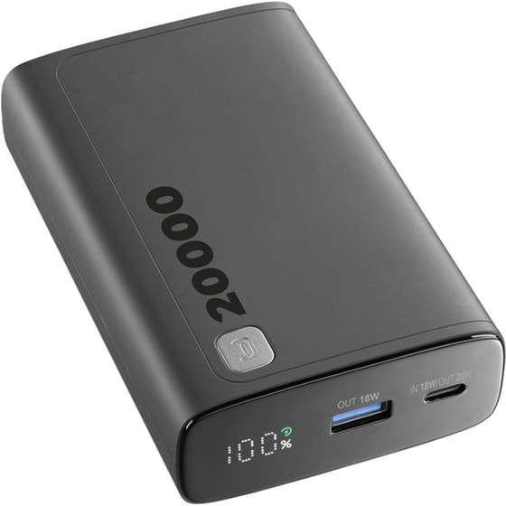 Powerbank Cellular Line Elite 20.000 mAh 20W - Black image 1