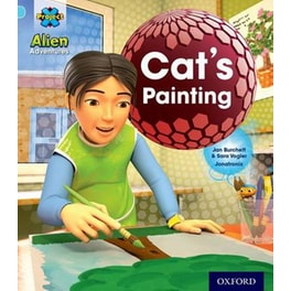 Project X- Alien Adventures- Blue- Cat's Painting