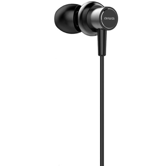 Ακουστικά Handsfree Aiwa ESTM-500 3.5mm Jack - Black Diamond image 1