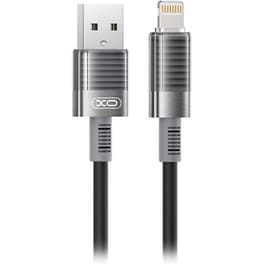 Καλώδιο XO NB282 USB-A Male σε Lightning Male 1m - Μαύρο