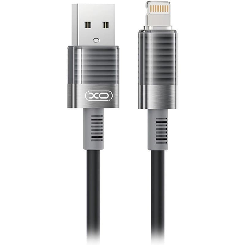 Καλώδιο XO NB282 USB-A Male σε Lightning Male 1m - Μαύρο