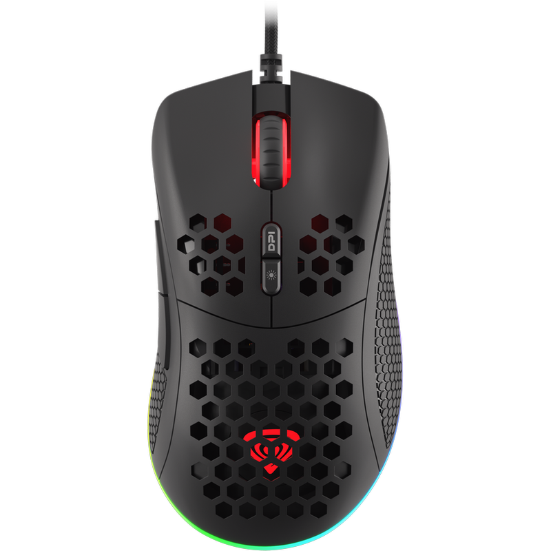 GENESIS Genesis Krypton 555 Gaming Ενσύρματο Ποντίκι - Black