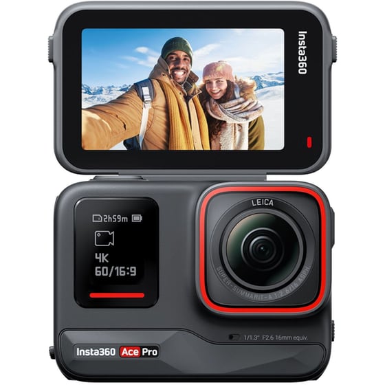 Action Camera Insta360 Ace Pro - Μαύρο image 4