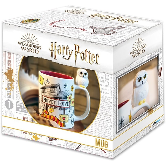 Κούπα 3D Abysse Corp Harry Potter Κεραμική 460 ml - Hedwig owl image 2