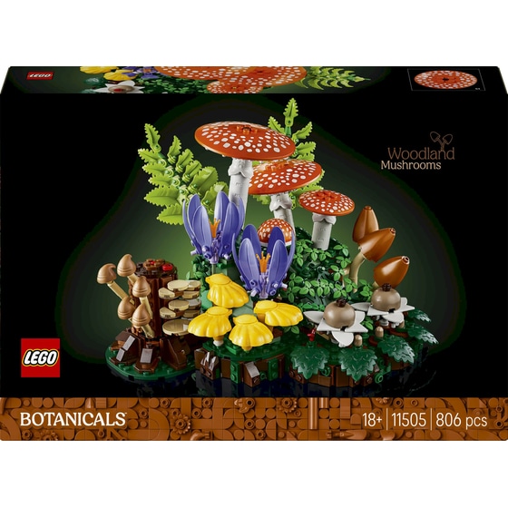 LEGO® Botanicals Woodland Mushrooms (11505) image 0