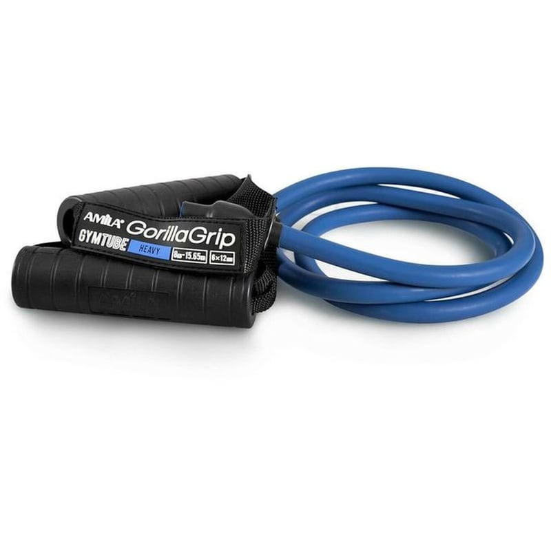 AMILA Λάστιχο Γυμναστικής Amila Gymtube Gorilla Grip Σκληρό - Μπλε