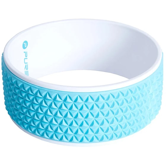 Yoga Wheel Pure2Improve 34 cm - Μπλε/ Λευκό image 1