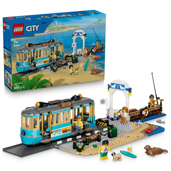 LEGO® City Classic Beach Streetcar (60506) image 6