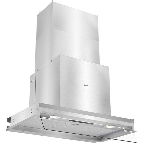 DAVOLINE LINEA IX 90 90 cm Inox Μηχανισμός Απορρόφησης image 0