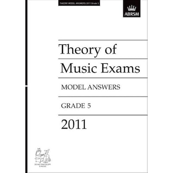Theory Of Music Exams 2011 Model Answers, Grade 5 image 1