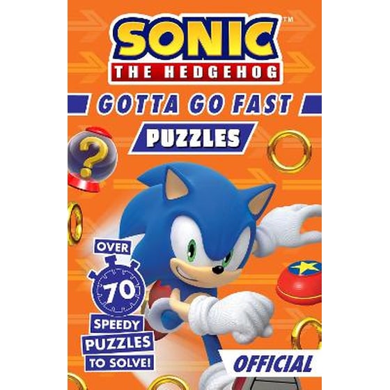 Sonic the Hedgehog Gotta Go Fast Puzzle Book image 0