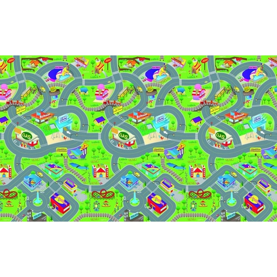 Eddy Toys Παιδικό Χαλάκι Δραστηριοτήτων Παιχνιδιού με Σχέδιο Kυκλοφορίας image 0
