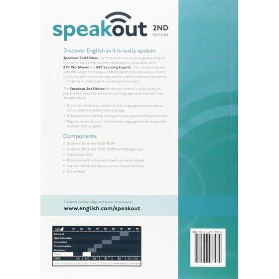 Speakout Starter 2nd Edition Workbook with Key (A1-A2) image 1