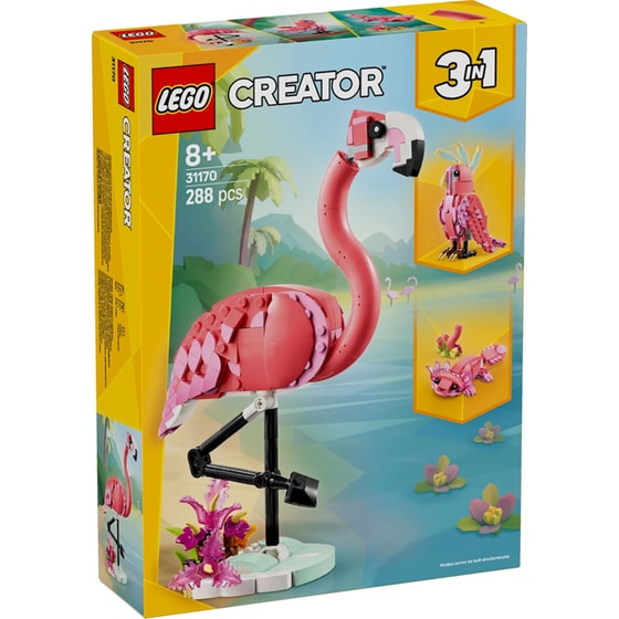 LEGO® Creator 3in1 Wild Animals: Pink Flamingo (31170) image 0
