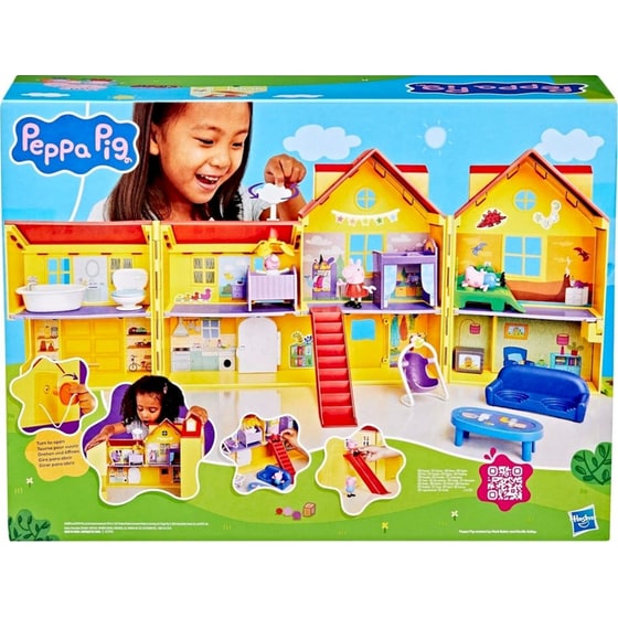 Hasbro Σετ Παιχνιδιού Peppa Pig Peppa's Big Family House (G05085) image 10