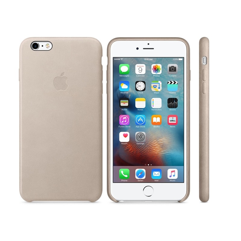Θήκη iPhone 6/6S Plus - Apple Leather Case MKXE2ZM/A Rose Gray