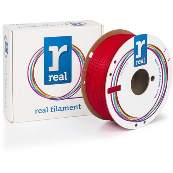 Real Filaments νήμα 3D εκτυπωτή PLA Tough - 1kg 1.75mm - Κόκκινο image 0