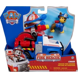 Spin Master Φιγούρα Paw Patrol Chase Fire Rescue με Όχημα