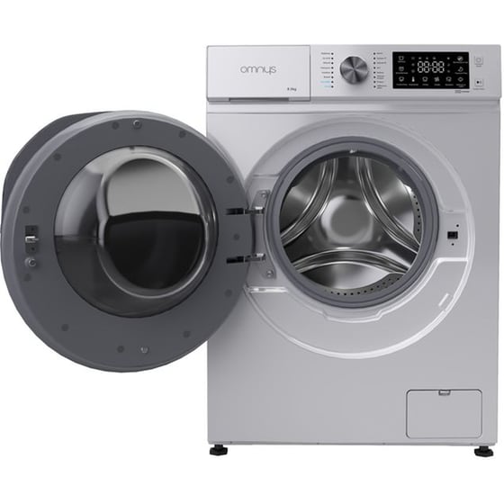 OMNYS WNM-8WHT25GD 8 kg  1.200 Στροφές Λευκό Πλυντήριο Ρούχων image 2