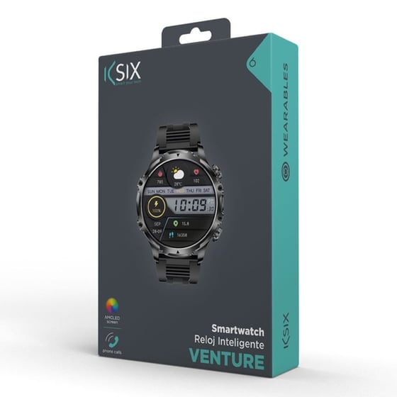 Smartwatch KSIX Venture 54mm - Black image 3