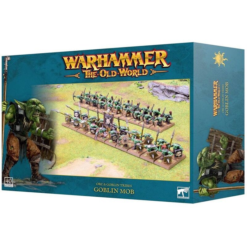 Orc And Goblin Tribes Goblin Mob Warhammer: The Old War GAMES WORKSHOP
