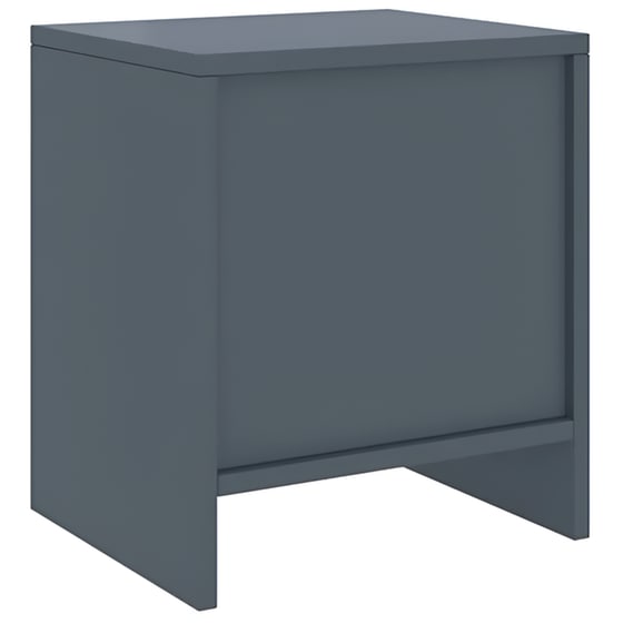 Κομοδίνο Vidaxl Από Μασίφ Ξύλο Πεύκου 2τμχ 35x30x40 cm - Ανοιχτό Γκρι image 3