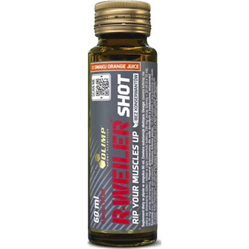 OLIMP Ειδικό Συμπλήρωμα Διατροφής Olimp Red Weiler Shots Cola - 9x60ml