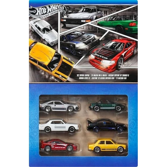 Αυτοκινητάκια Hot Wheels Streets of Japan 6 Τμχ (JBY77) image 3