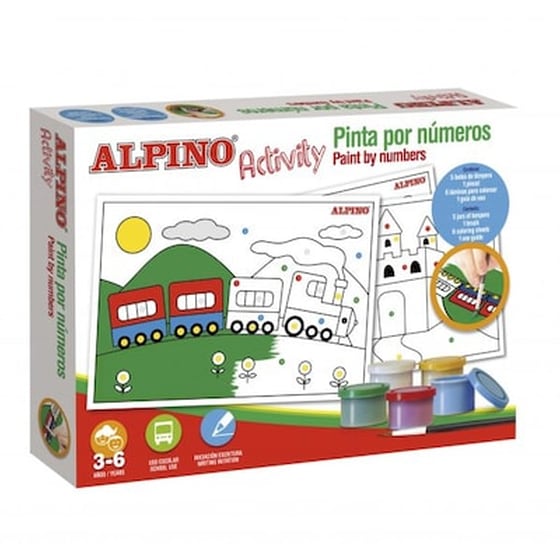 Alpino Σετ Ζωγραγικης Με Δακτυλομπογιες image 0