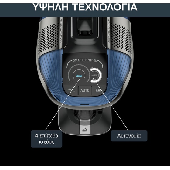 Σκούπα Stick ROWENTA RH98C0WO X-Force Flex 12.60 320 W 0.9 L Μπλε image 5